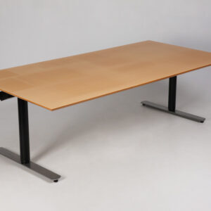 Linak hæve sænkebord - bøgefinér