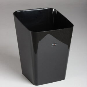 Rexite papirkurv - sort plast
