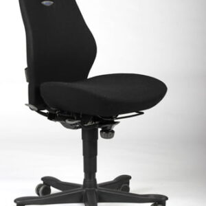 Kinnarps Freefloat 6770 kontorstol - sort gaja