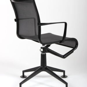 Alias Meetingframe 44/437 konferencestol - sort mesh