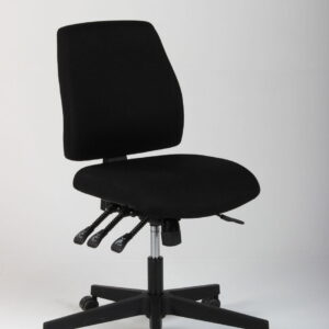 Interstuhl GEOS 16GD1 kontorstol - sort lucia