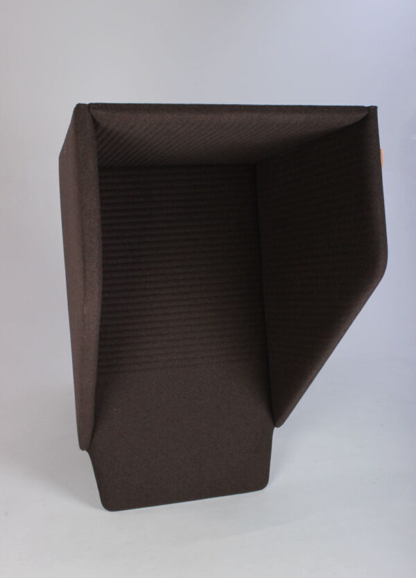 Lyddæmpende akustik boks brun