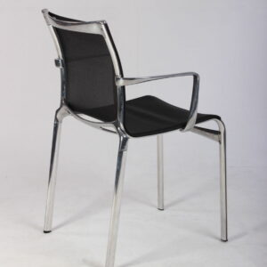 Alias Highframe 40/417 konferencestol med armlæn - sort mesh