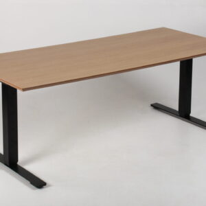 Dencon Delta hæve sænkebord - egetræsfinér