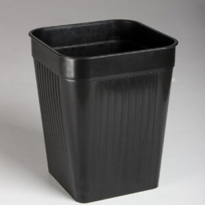 Orth affaldsspand - sort plast