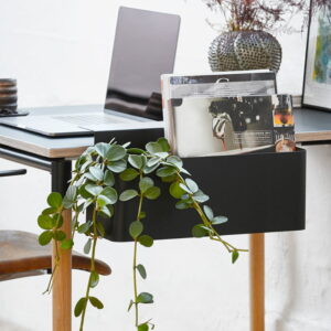 APTO PLUS box til bordkant med klemmer - sort