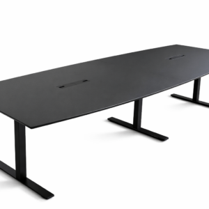Dencon konferencebord til 10-12 personer - sort linoleum