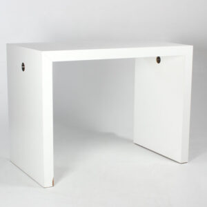 Højbord - hvid laminat