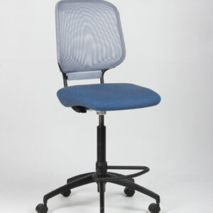 Savo Invite High konferencestol med fodring - blå/sort