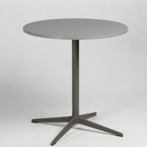 Rundt cafébord - grå laminat