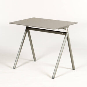 Matting - StandUp Desk - Manuelt hæve sænkebord - Grå - Laminat - 70 - 60