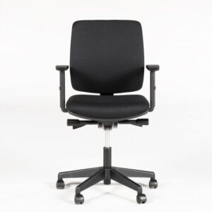 SitOn Brooklyn 300 Comfort kontorstol med armlæn - sort Oasis