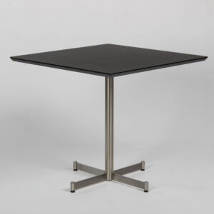 Zeta Furniture cafebord – sort linoleum