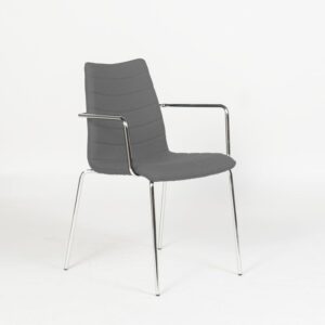 Chairsupply F40 konferencestol m. armlæn - lys grå mirage