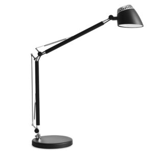 Matting Valencia bordlampe - sort