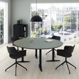 Fumac Switch konferencebord - olivengrøn linoleum