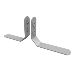 Fodsæt til Götessons ScreenIT A30 skillevæg - grå