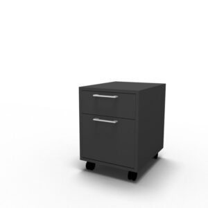 Fumac - Jive - Skuffekassette - Antracit - Antracit - 2 skuffer - 55 - 40 - 50 - Med centrallås