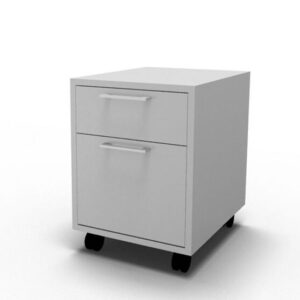 Fumac Jive skuffekassette - lys grå laminat