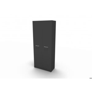 Fumac - Jive - Skab - Antracit - Antracit - Pladesokkel - 183,4 - 78 - 42