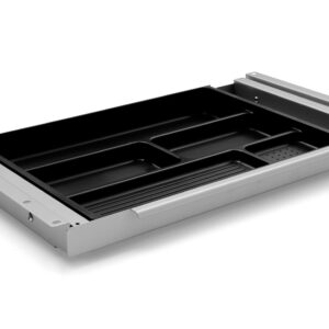 APTO PLUS Slimtray Small udtræksskuffe med pennebakke - grå