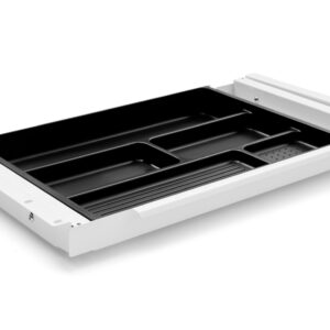 APTO PLUS Slimtray Small udtræksskuffe med pennebakke - hvid