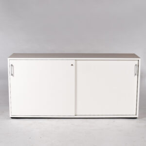 Fumac - Jive - Skydedørsskab - Hvid - Pladesokkel - 77,8 - 160 - 42