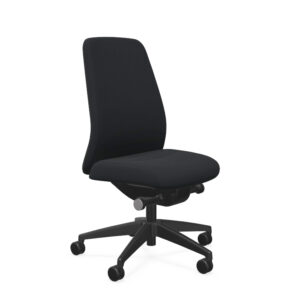 Interstuhl - EVERYis1 - EV116 - Kontorstol - Sort - Standard gaspatron - Sort