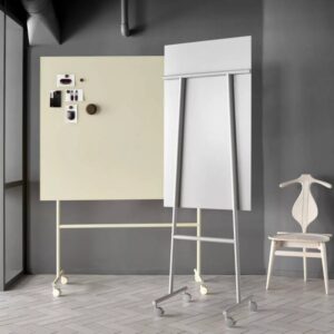 Lintex - Mono Mood - Mobil glastavle - Pure - 130 - (196 inkl. stativ) - 150,7 - 120