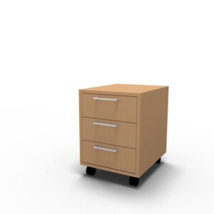 Fumac - Jive - Skuffekassette - Bøg - Bøg - 3 skuffer - 55 - 40 - 50 - Med lås i øverste skuffe