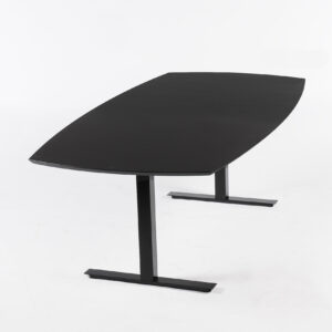 Fumac Square konferencebord - sort linoleum