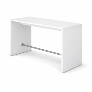 Fumac Meeting til 6 personer højbord - hvid laminat