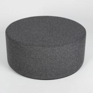 Narbutas Giro puf - gråmeleret uld