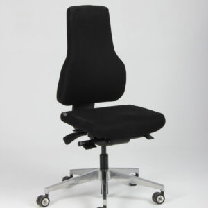 brugt kontorstol sort