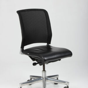 Interstuhl X272 konferencestol - sort  læder/mesh