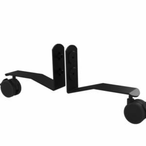 Fodsæt med hjul til Götessons ScreenIT A30 - sort