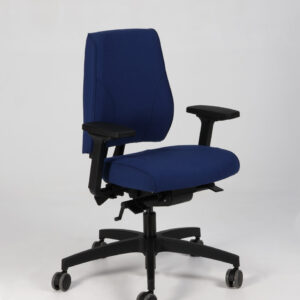 Tronhill Magna Manager kontorstol med 3D armlæn - blå Event