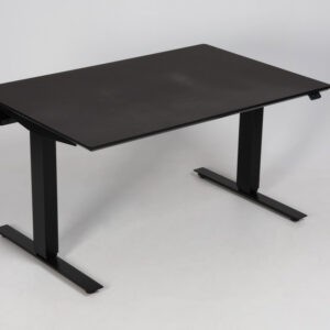 Swedstyle hæve sænkebord - sort linoleum
