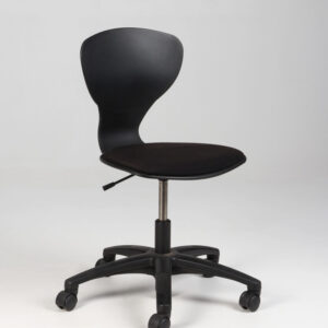 Undervisningsstol - sort PP/fame