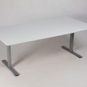 Dencon mødebord hvid laminat 200x110 cm