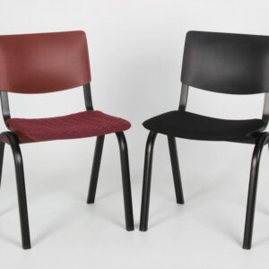 2 stk. HÅG Celi 9140 konferencestole - sort/bordeaux