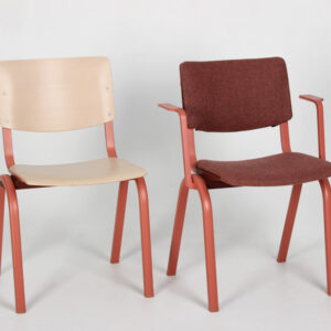 2 stk. HÅG Celi konferencestole - rosa