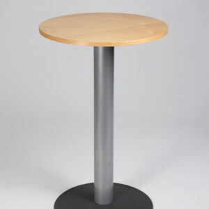 Kinnarps højt cafebord - birk/grå