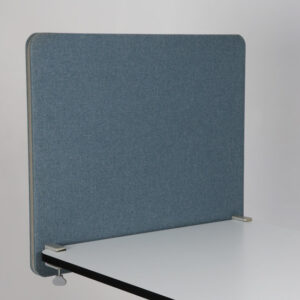 Lintex Edge bordskærm/sideskærm - blåmeleret camira