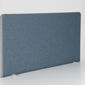 Lintex Edge bordskærm - blåmeleret camira