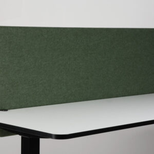 Abstracta bordskærm - meleret grøn uldfilt