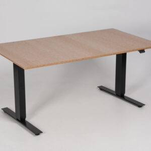 Swedstyle Convert hæve sænkebord - træfiber/sort stel