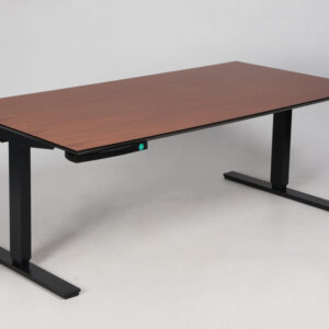 Hæve sænkebord - kirsebærlaminat