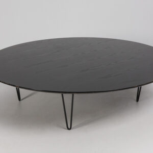 Loungebord - sortlakeret træ