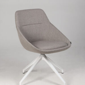 OFFECCT Ezy Low konferencestol - beige/hvid